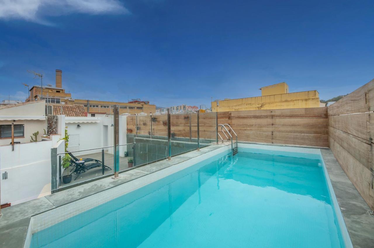 New Apartment -Shared Pool & Solarium- 1B Малага Экстерьер фото